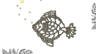 Poisson en dentelle au crochet DIY
